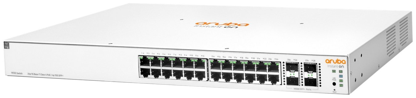 HPE Aruba IOn 1930 24G 4SFP+ 370W купить,NaN