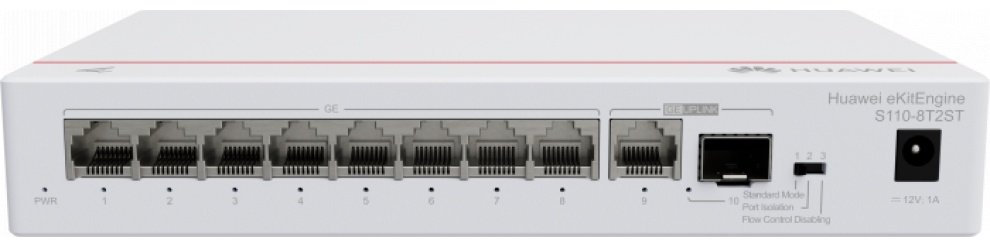 Коммутатор Huawei S110-8T2ST