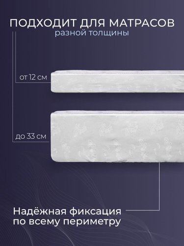 ERA наматрасник на резинке Era Alez 160x200, хлопок