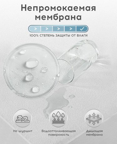 ERA наматрасник на резинке Era Alez 160x200, хлопок купить,NaN