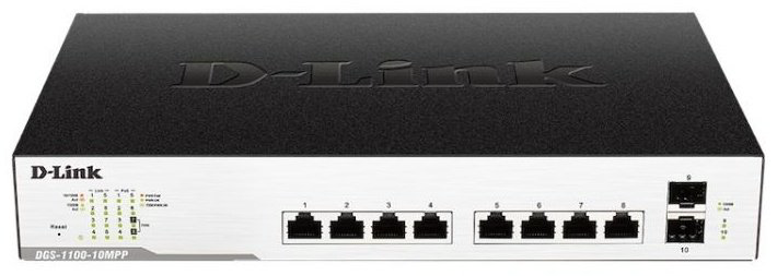 D-link DGS-1100-10MPP/B1A черный купить,NaN