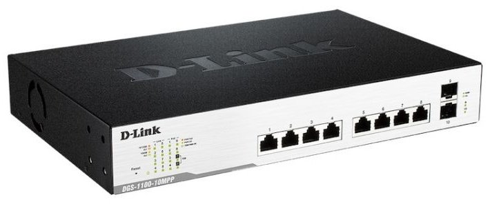 D-link DGS-1100-10MPP/B1A черный купить,NaN