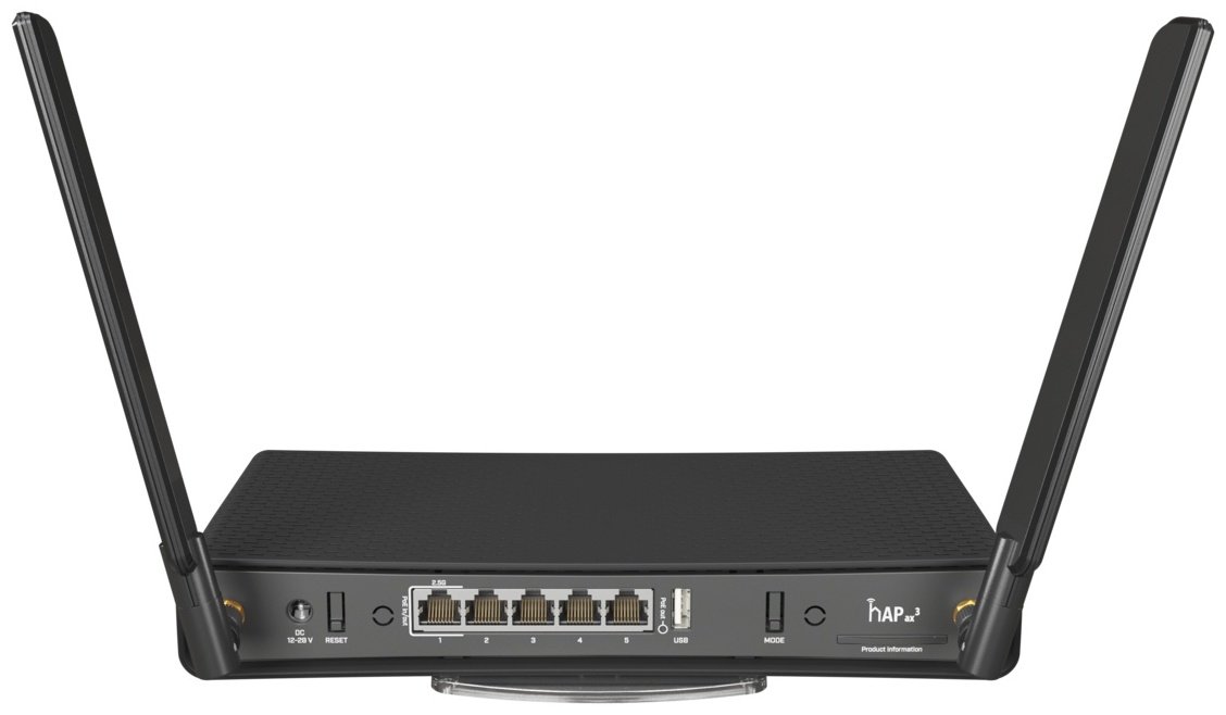Wi-Fi роутер MikroTik hAP ax³ C53UiG+5HPaxD2HPaxD