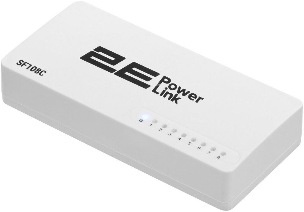 Коммутатор 2E POWERLINK SF108C 8XFE