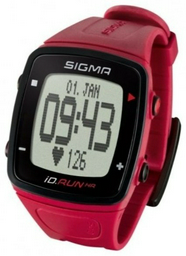 Фитнес-браслет Sigma Id. Run hr черно-бордовый