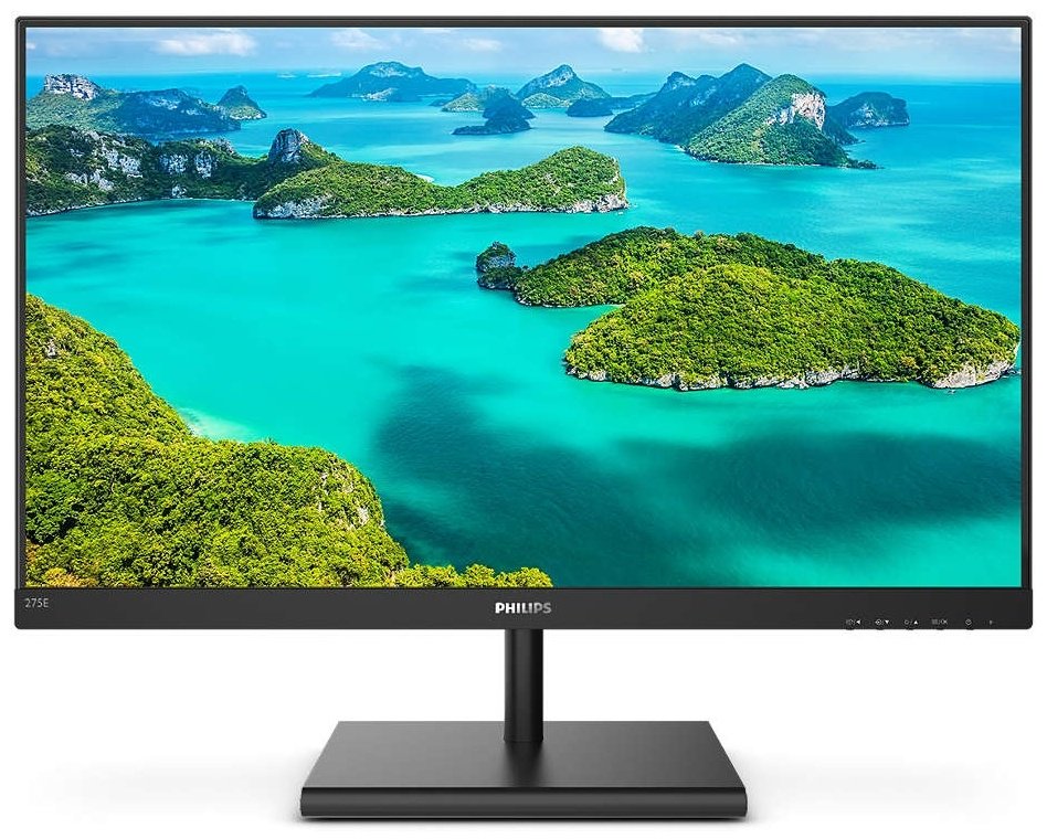 Монитор 27" Philips 275E1S/00 черный купить,NaN