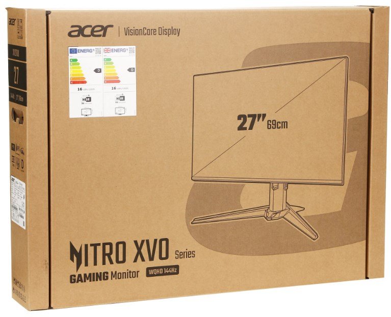 Монитор 27" Acer XV270UP6bmiiprx/UM.HX0EE.605 черный