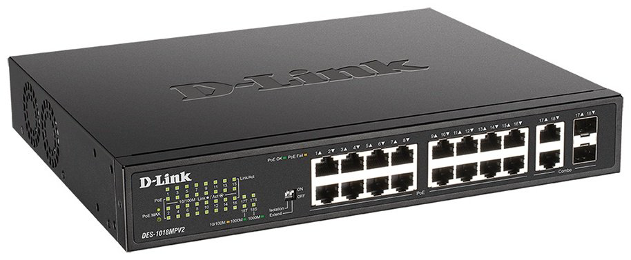 D-link DES-1018MPV2/A1A купить,NaN