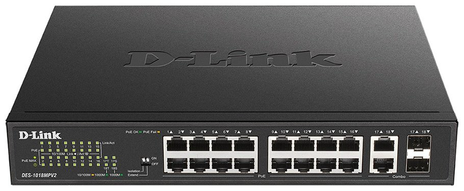 D-link DES-1018MPV2/A1A купить,NaN