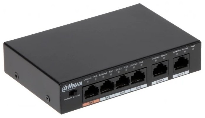 Dahua DH-PFS3006-4ET-60 черный купить,28793
