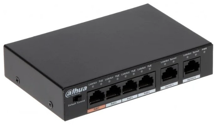 Dahua DH-PFS3006-4ET-60 черный купить,28793