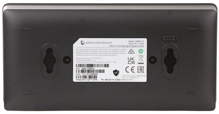 Коммутатор Grandstream GWN7711 купить,15530