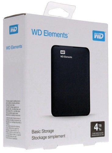 Внешний накопитель Western Digital WDBU6Y0040BBK 4000 ГБ купить,NaN