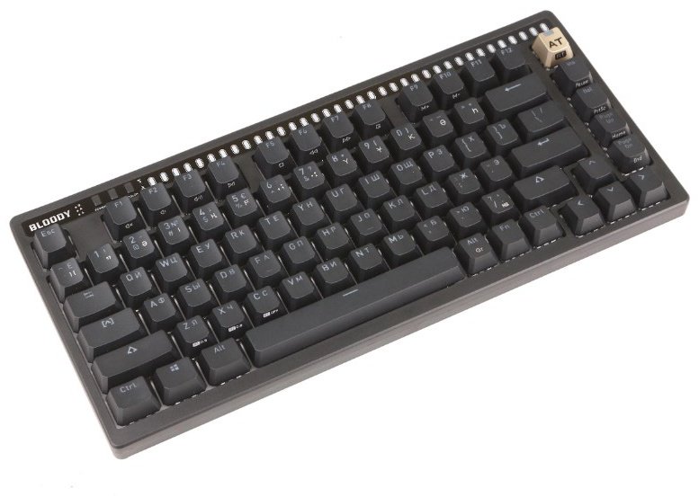 Клавиатура A4Tech Bloody AT75 BLACK черный