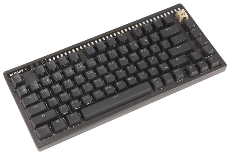 Клавиатура A4Tech Bloody AT75 BLACK черный купить,29559