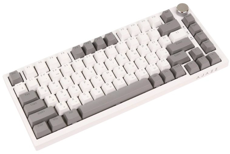 Клавиатура Ajazz AK820, Red Switch White-Gray купить,NaN