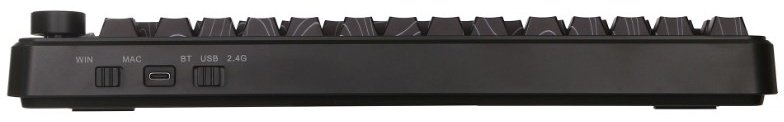 Клавиатура Ajazz AK820 Max Ultra Magnetic Powder Switch черный купить,NaN