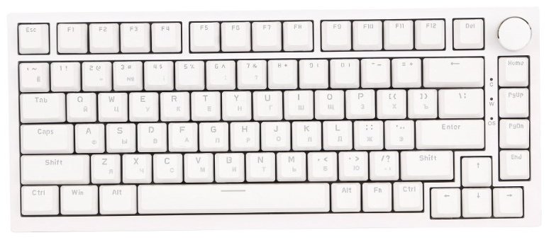 Клавиатура Ajazz AK820 белый купить,NaN