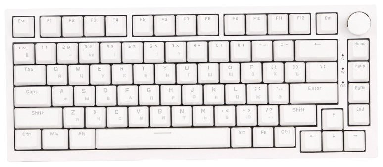 Клавиатура Ajazz AK820 белый купить,NaN