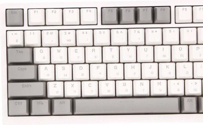 Клавиатура Ajazz AK820, Red Switch White-Gray купить,NaN