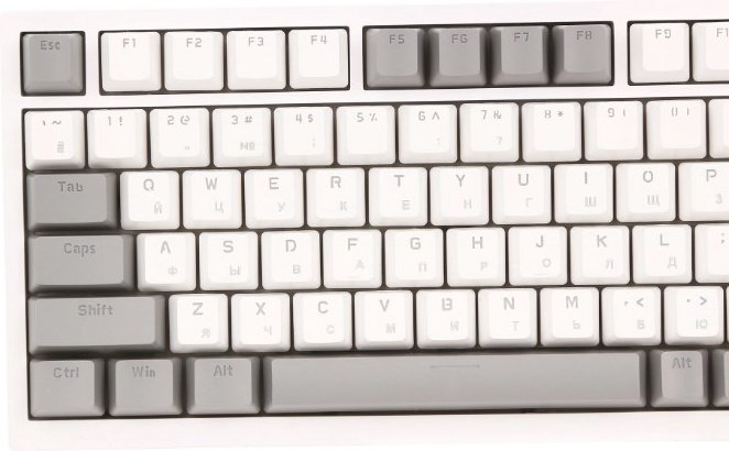 Клавиатура Ajazz AK820, Red Switch White-Gray купить,NaN