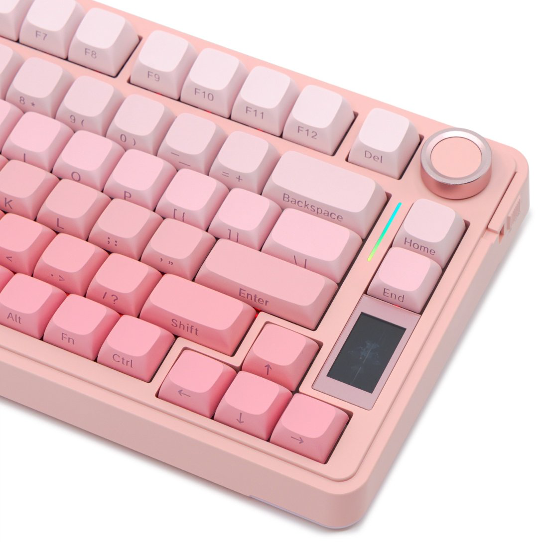 Клавиатура AULA S75 Pro розовый купить,23256