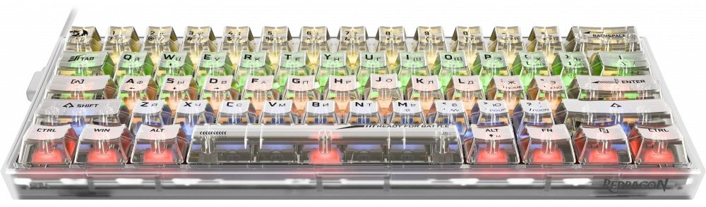 Клавиатура Redragon Fizz 71736 белый купить,NaN