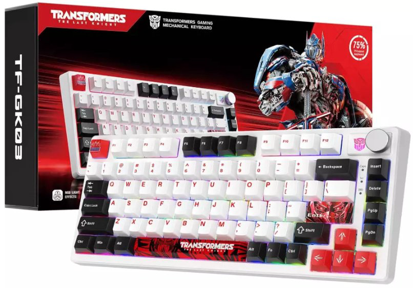Клавиатура Transformers TF-GK03 белый купить,NaN