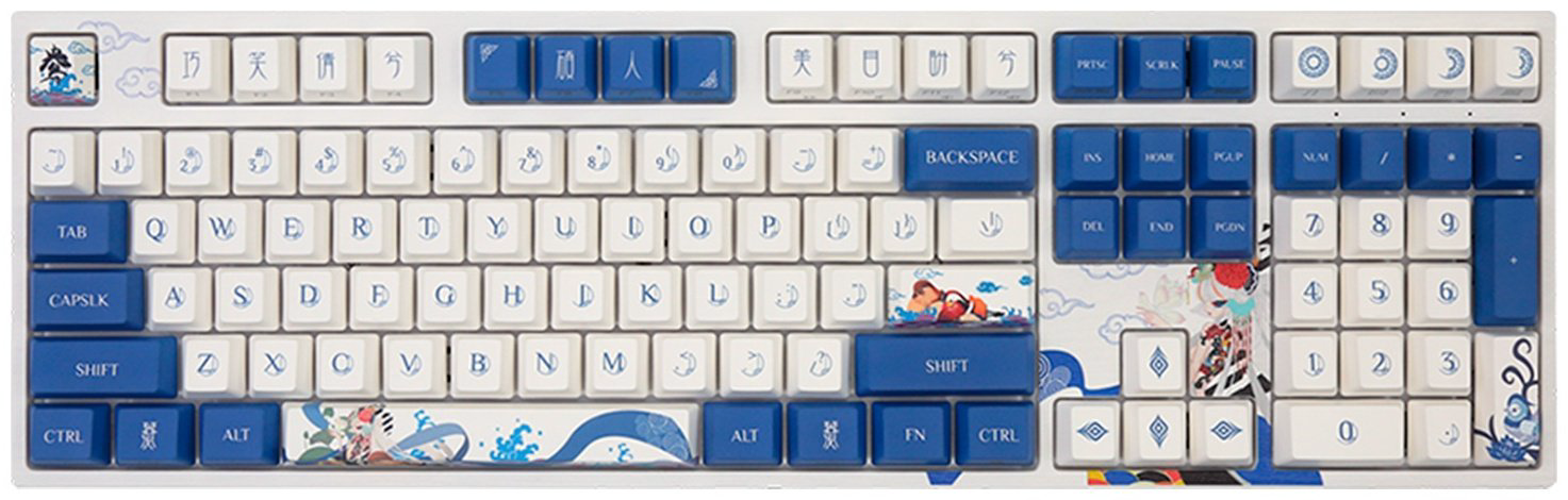 Клавиатура VARMILO VEM108 Lovebirds-I белый купить,NaN