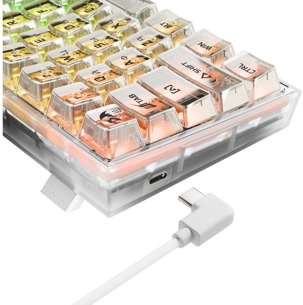 Клавиатура Redragon Fizz 71736 белый купить,NaN