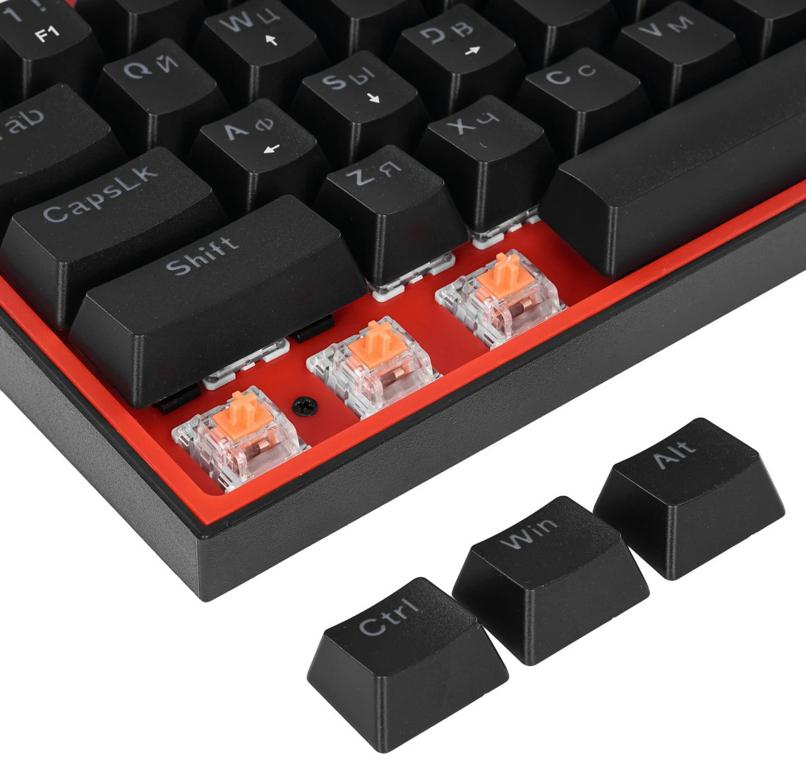 Клавиатура Redragon Fizz (72595) черный купить,NaN