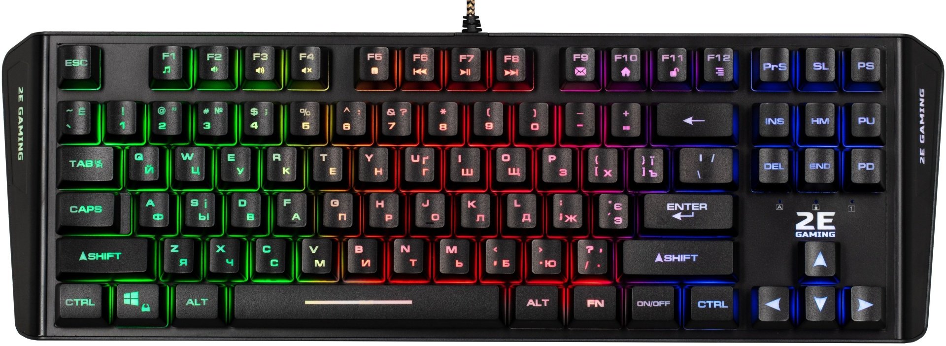 Клавиатура 2E Gamming KG355 2E-KG355UBK черный купить,NaN