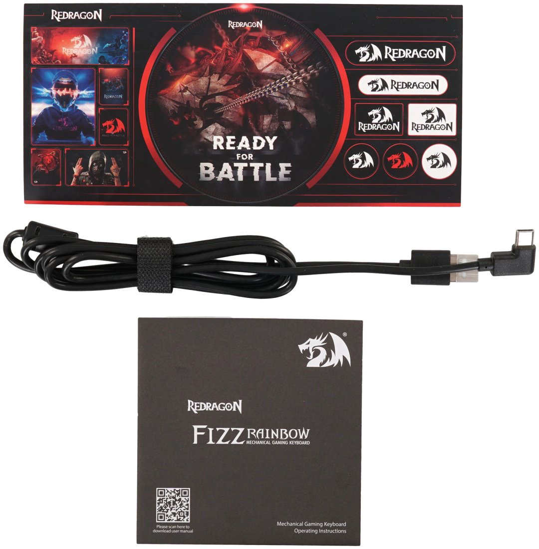 Клавиатура Redragon Fizz (72595) черный купить,NaN