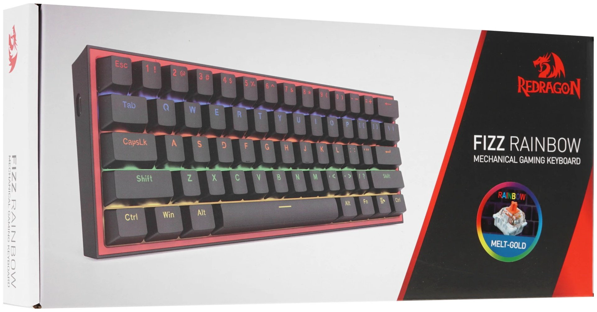 Клавиатура Redragon Fizz (72595) черный купить,NaN