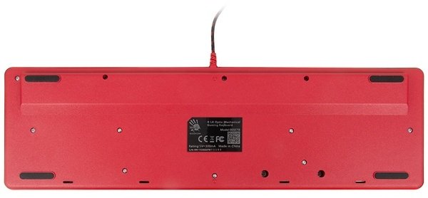 Клавиатура A4Tech Bloody B2278 USB черный-красный