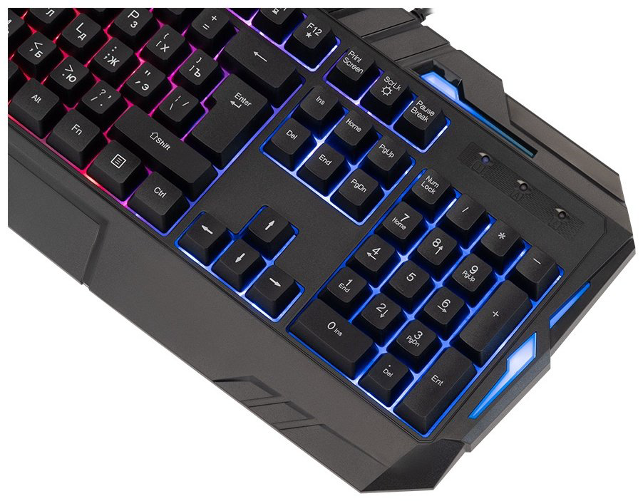 Клавиатура HARPER Gaming Backfire GKB-15 черный купить,NaN