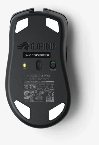 Мышь GLORIOUS Model D 2 PRO черный купить,NaN