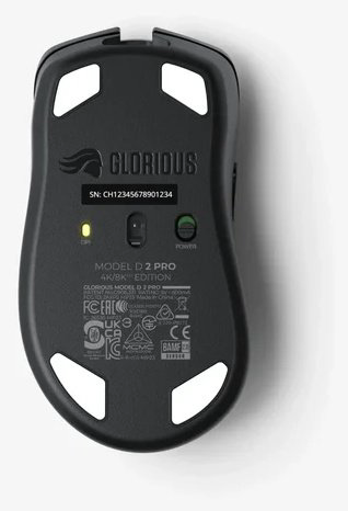 Мышь GLORIOUS Model D 2 PRO черный купить,NaN