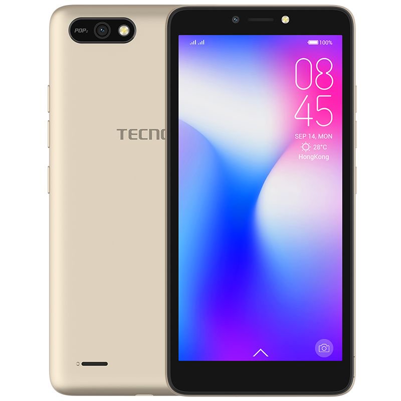 Смартфон Tecno Pop 2 Power 16Gb Champagne Gold купить,NaN