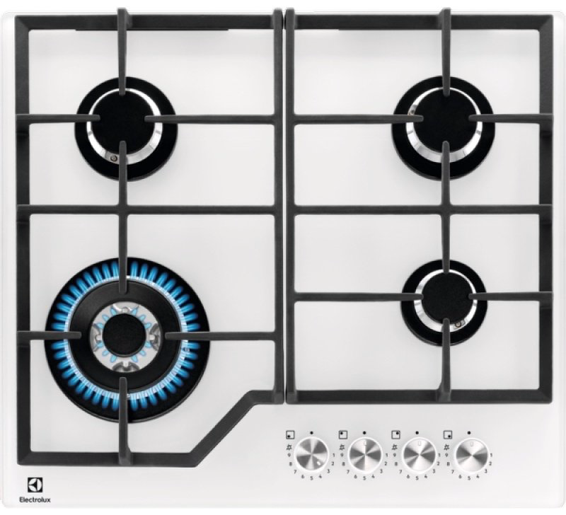 Варочная поверхность Electrolux KGG 64362 W белый купить,NaN