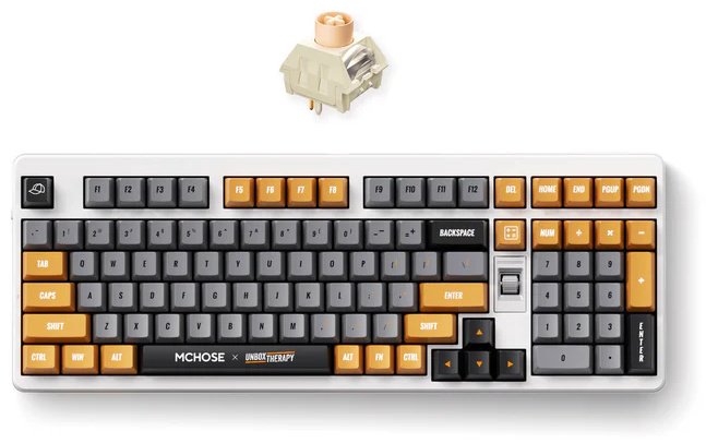 Клавиатура MCHOSE HW-UT98-3 Icy Creamsicle Switch коричневый купить,NaN