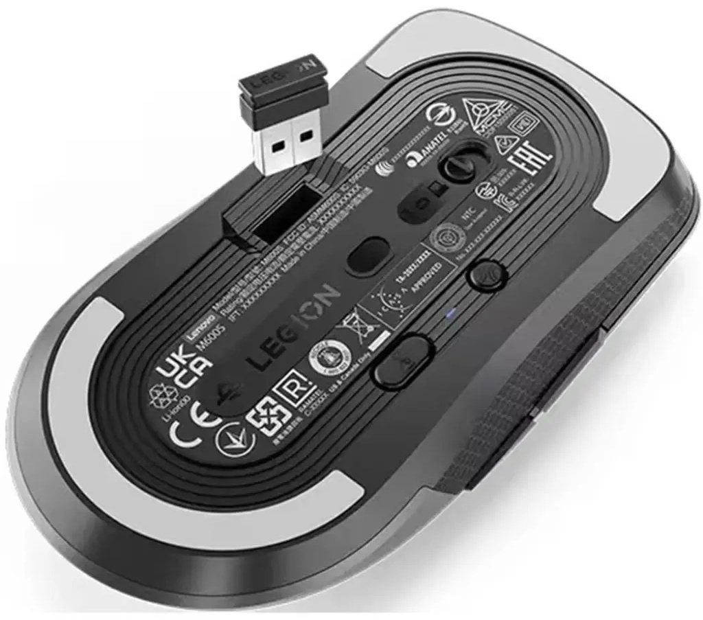 Мышь Lenovo Legion M600s Qi серый купить,NaN