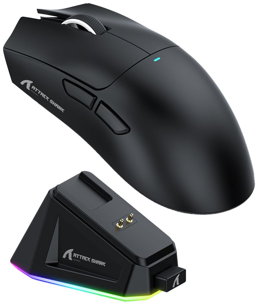 Мышь Attack Shark X11 черный - ForteMarket Мышь Attack Shark X11 черный купить,12860