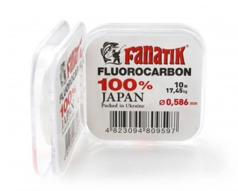 Рыболовная леска Fanatik 0,586мм 10 м прозрачная купить,NaN