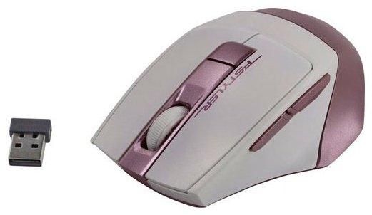 Мышь A4Tech Fstyler FG-35 розовый