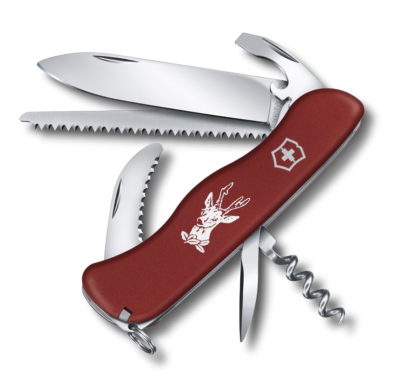 Нож складной Victorinox Hunter 0.8573 красный купить,NaN