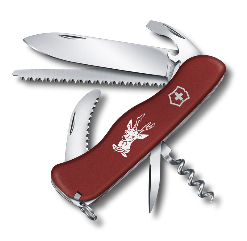 Нож складной Victorinox Hunter 0.8573 красный купить,NaN
