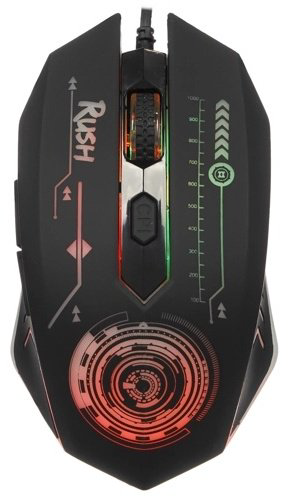 Мышь Smartbuy RUSH Mission SBM-727G-K черный купить,NaN