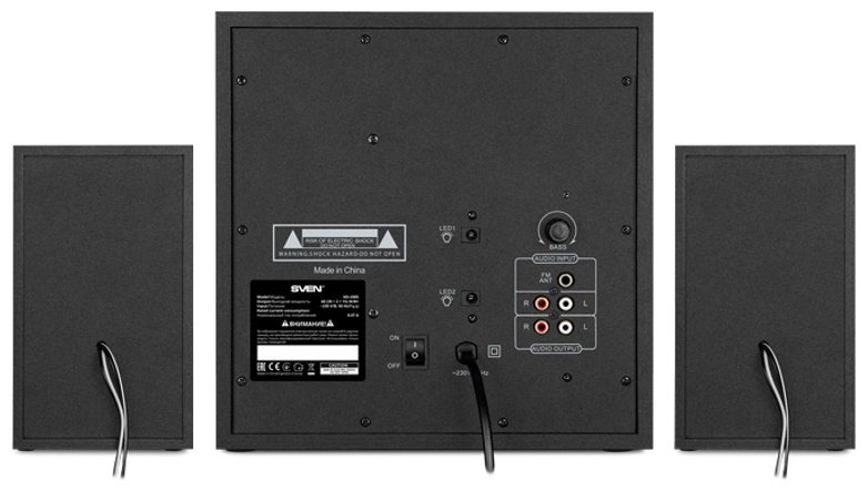 Компьютерные колонки SVEN MS-2085 черный
