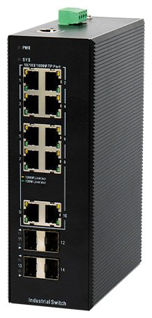 Коммутатор BDCOM IES200-V25-4S10T